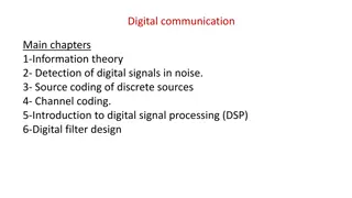 Information Theory in Digital Communication