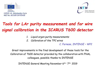Tools for LAr Purity Measurement and Wire Signal Calibration in ICARUS T600