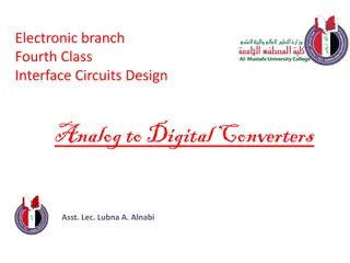 Analog to Digital Converters in Electronic Circuits