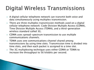 Digital Cellular Telephone Networks: Multiplex Transmission Methods Explained