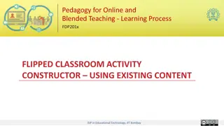 Flipped Classroom Activity Constructor for Light Emitting Diode Topic