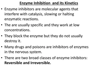 Enzyme Inhibition and Its Kinetics