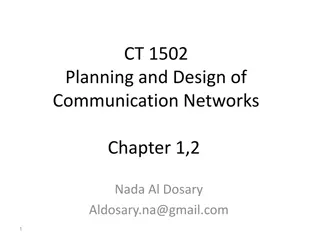 Communication Networks: Planning, Design, and Benefits