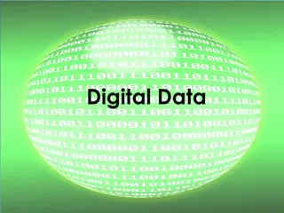 Basics of Digital Data and Computers