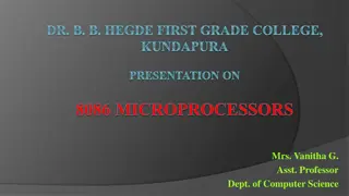 8086 Microprocessor Architecture