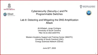 Detecting and Mitigating DNS Amplification Attack in Cybersecurity Lab