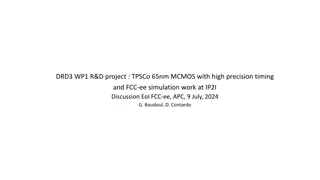 High Precision Timing R&D Project for FCC-ee Simulation Work