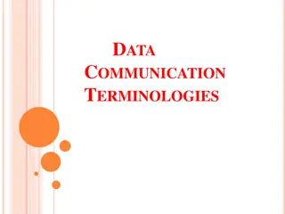 Data Communication and Transmission Basics