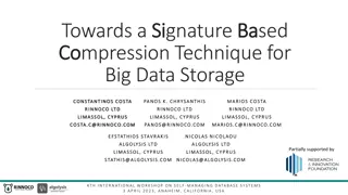 Si Signature Ba Co Compression Technique for Big Data Storage