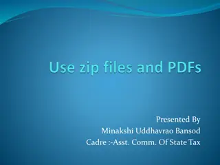 ZIP Files: Compression, Usage, and Software Examples