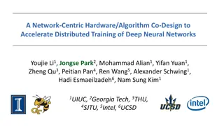 Accelerating Distributed Training of Deep Neural Networks through Network-Centric Co-Design
