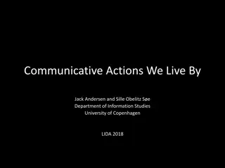 Communicative Actions in Addressing Fake News