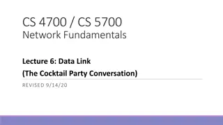 Data Link Layer: Framing Techniques & Media Access Control