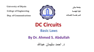 DC Circuits: Basics, Laws, and Examples