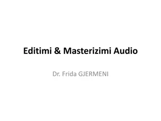 Advanced Audio Editing Techniques: Dithering and Mastering Insights