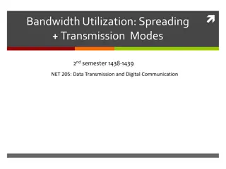 Utilization of Spread Spectrum in Data Transmission