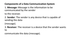 Components of Data Communication Systems