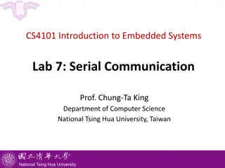 Learn Embedded Systems Lab Techniques for Serial Communication