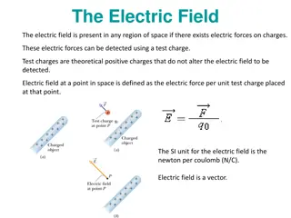 Electric Fields and Forces in Physics