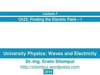 Electric Fields in University Physics: Charges, Forces, and Fields