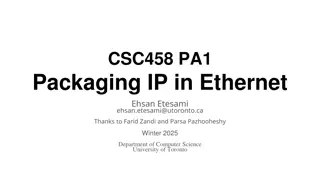 IP and MAC Addressing in Ethernet Networks