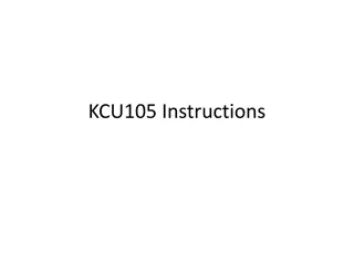 Hardware Setup Instructions for KCU105 Board
