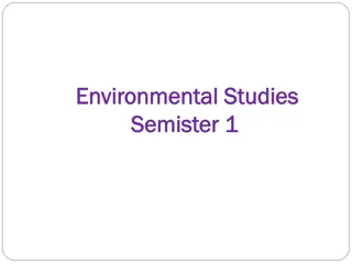 Environmental Studies: Importance, Components & Aims