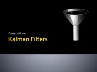 Kalman Filters: Applications, Implementation, and Examples
