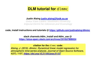 Bayesian Inference in Dynamical Linear Model Regression