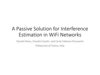Passive Solution for Interference Estimation in WiFi Networks