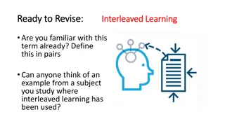 Enhancing Learning Through Interleaved Study Methods