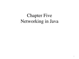 Networking Basics and Java Networking Concepts