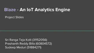 Blaze IoT Analytics Engine Project Overview