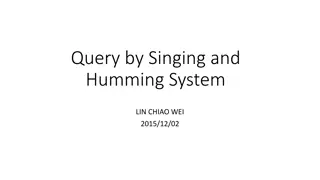 Innovative Query by Singing and Humming System