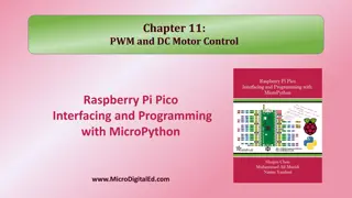 DC Motor Control and Interfacing with Raspberry Pi Pico Using MicroPython