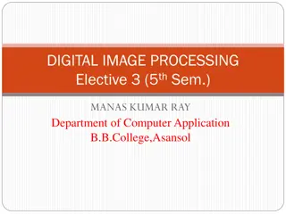 Image Processing Concepts and Operators