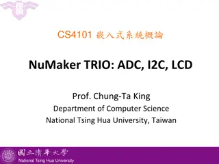 Analog to Digital Conversion of NuMaker TRIO
