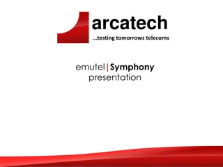Emutel Symphony - Network Simulator for Testing ISDN and Analogue Equipment