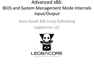 Advanced x86 BIOS and System Management Mode Internals