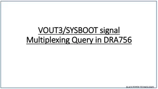 VOUT3 Signal Usage in DRA756 Infotainment Application Processor