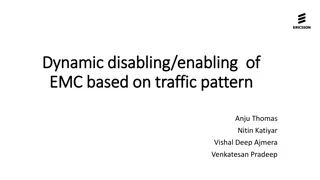 EMC Thrashing Avoidance through Dynamic Disabling/Enabling Based on Traffic Patterns