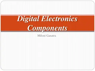 Digital Electronics Components and Logic Gates Fundamentals