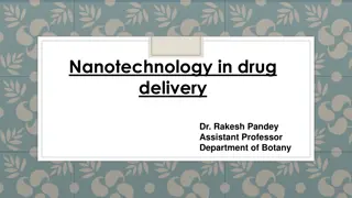 Nanotechnology in Drug Delivery: A Detailed Overview