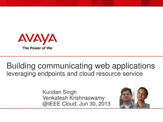 Leveraging Web Applications Using Cloud Resources