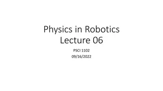 Display Systems and Temperature Sensors in Robotics