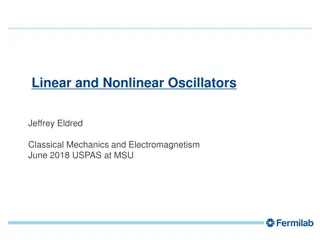 Linear and Nonlinear Oscillators in Classical Mechanics