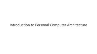 Personal Computer Architecture Components