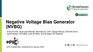 Innovative Negative Voltage Bias Generator for ePIC Detector Systems