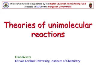 Theories of Unimolecular Reactions and Historical Overview