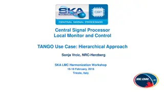 Hierarchical Approach to Signal Processing and Control in SKA Elements